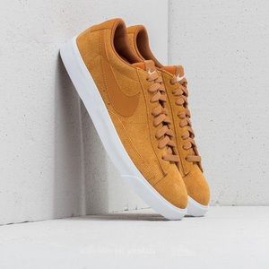 DONATING 10/1 Make An Offer Nike Blazer Low Mustard Yellow Shoes